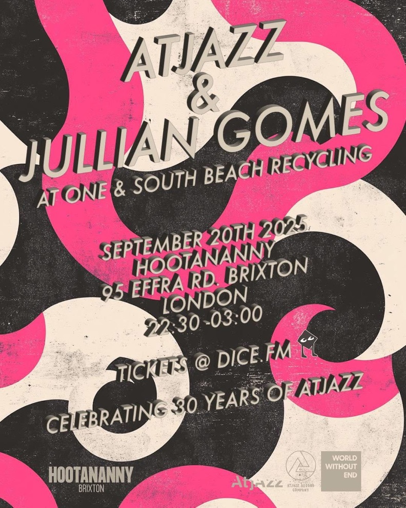 Hootananny Brixton / Atjazz · September 2025 flyer