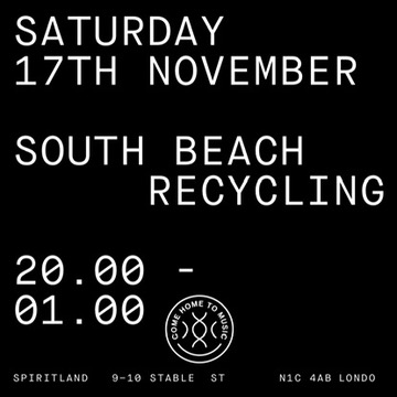 Spiritland / King’s Cross · 17 November flyer